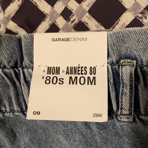 Garage denim. 80s mom jeans - Picture 4 of 6
